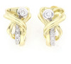 Damiani - 18 carati Oro bianco, Oro giallo - Orecchini - Diamante 0,26 ct - Diamanti