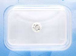 1 pcs Diamante - 0.38 ct - Brillante - I - VVS2