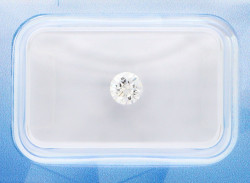 1 pcs Diamante - 0.35 ct - Brillante - F - VVS2